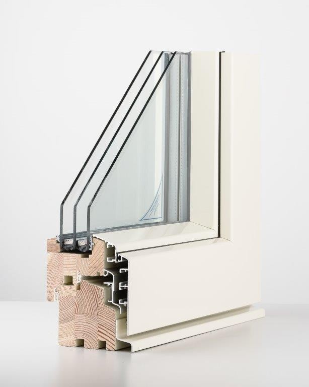 DK13 timber-alu windows - drawings